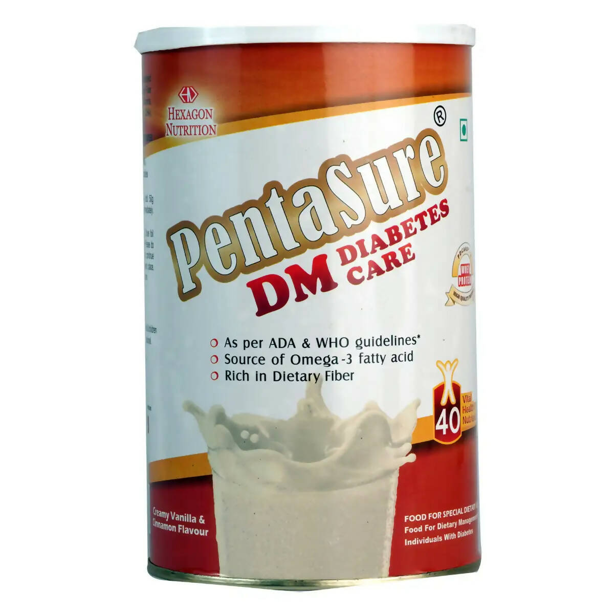 PentaSure DM Diabetes Care Powder - Creamy Vanilla & Cinnamon | Grocsy