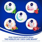 Nivea Soft Light Moisturizer Cream Peppy Pomegranate For Hands And Body | Grocsy