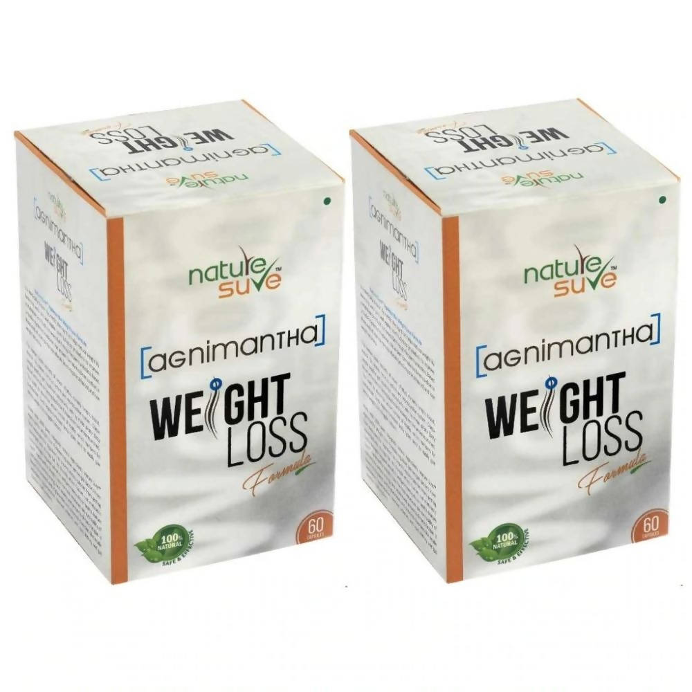 Nature Sure Agnimantha Weight Loss Capsules | Grocsy