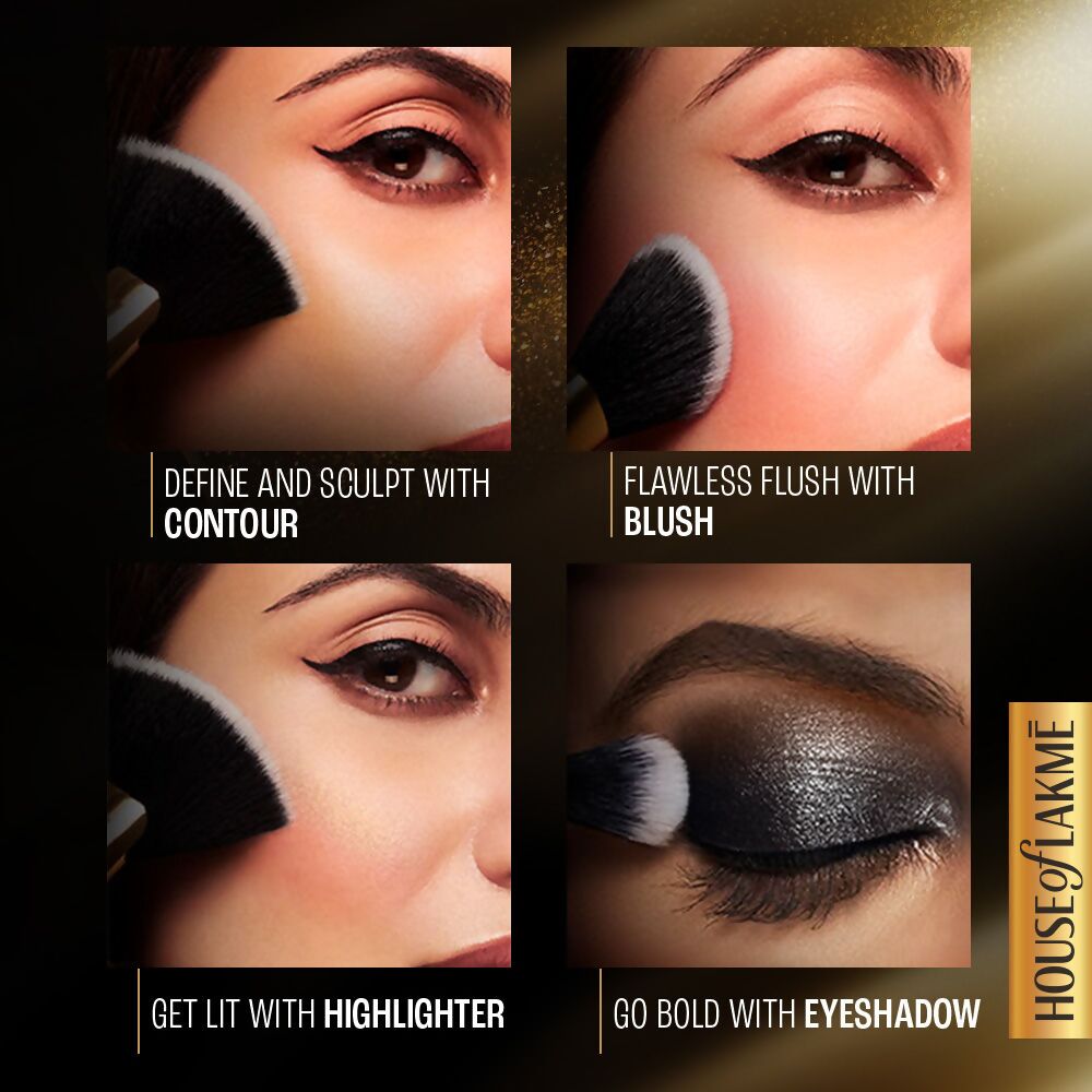Lakme Glitterati 4 In 1 Face Palette - Night Diva | Grocsy