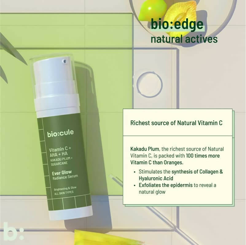 Biocule Ever Glow Radiance Vitamin C Face Serum | Grocsy