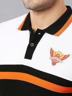 Fancode Sunrisers Hyderabad Logo Print Cotton IPL T-shirt | Grocsy
