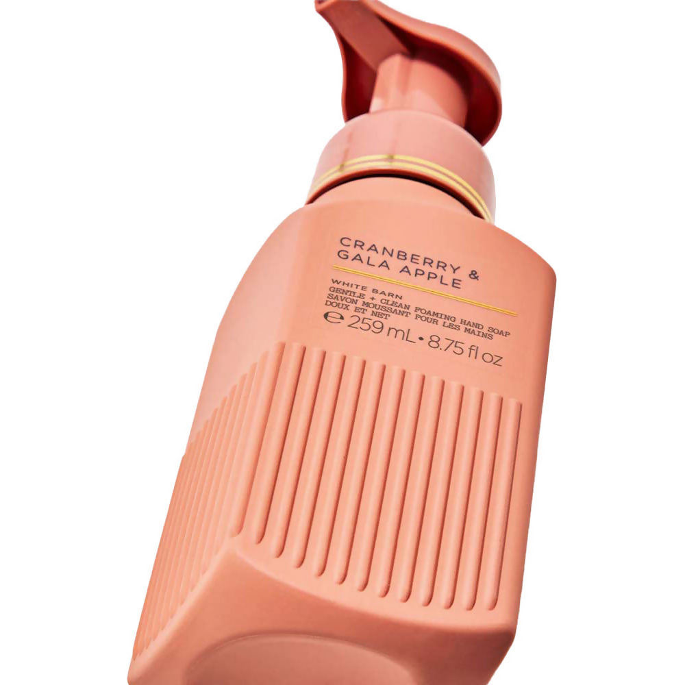 Bath & Body Works Cranberry & Gala Apple Gentle & Clean Foaming Hand Soap | Grocsy