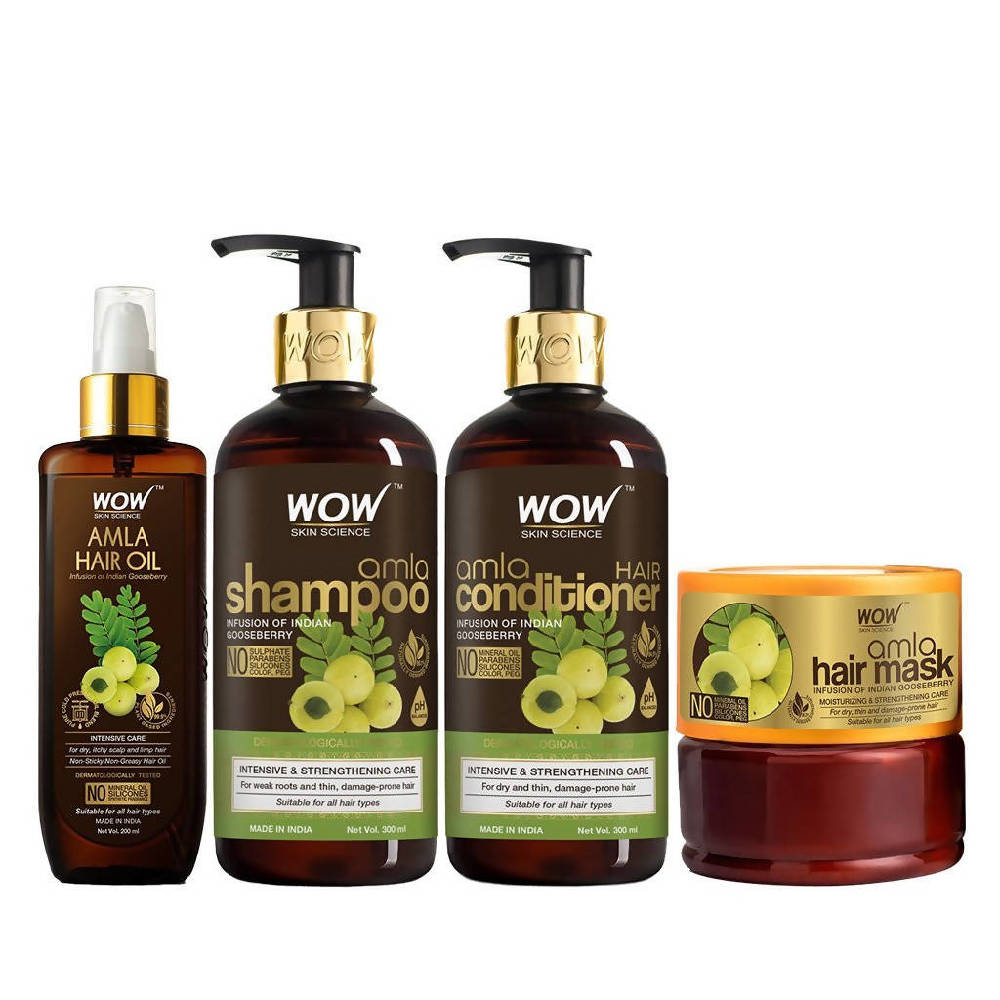 Wow Skin Science Amla Shampoo | Grocsy