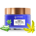 Ivory Natural Grey Beard Gel Restores Dark Shine & Vibrant Of Beard | Grocsy