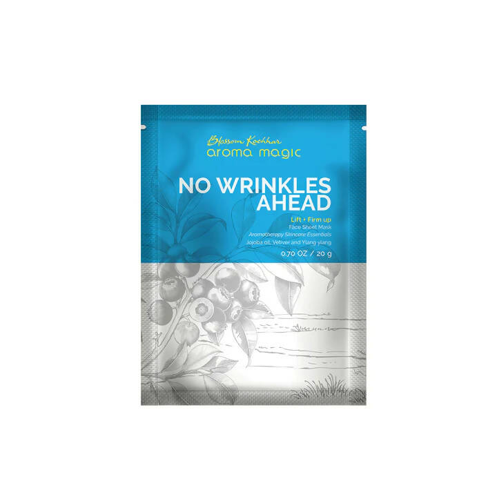 Blossom Kochhar Aroma Magic No Wrinkles Ahead Sheet Mask | Grocsy