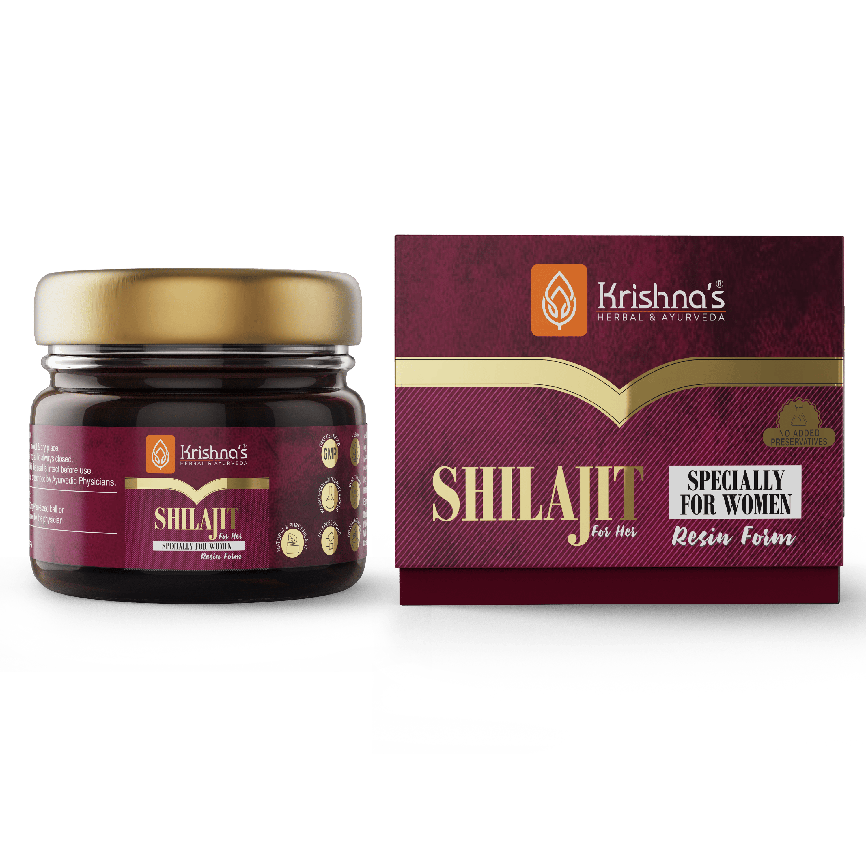 Krishna'S Herbal & Ayurveda Himalayan SJ Resin Women | Grocsy