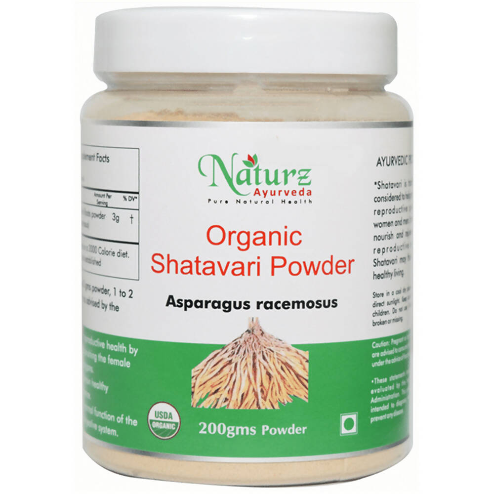 Naturz Ayurveda Organic Shatavari Powder | Grocsy