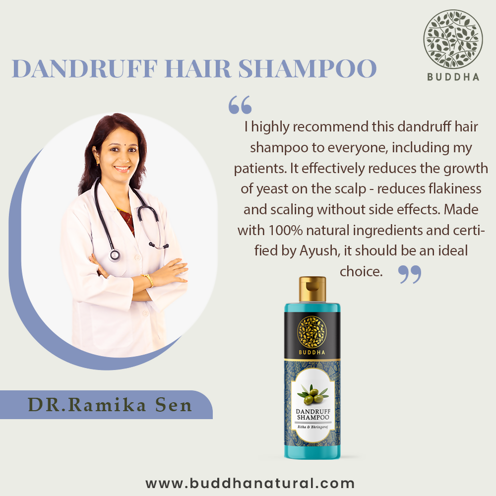 Buddha Natural Anti Dandruff Shampoo | Grocsy
