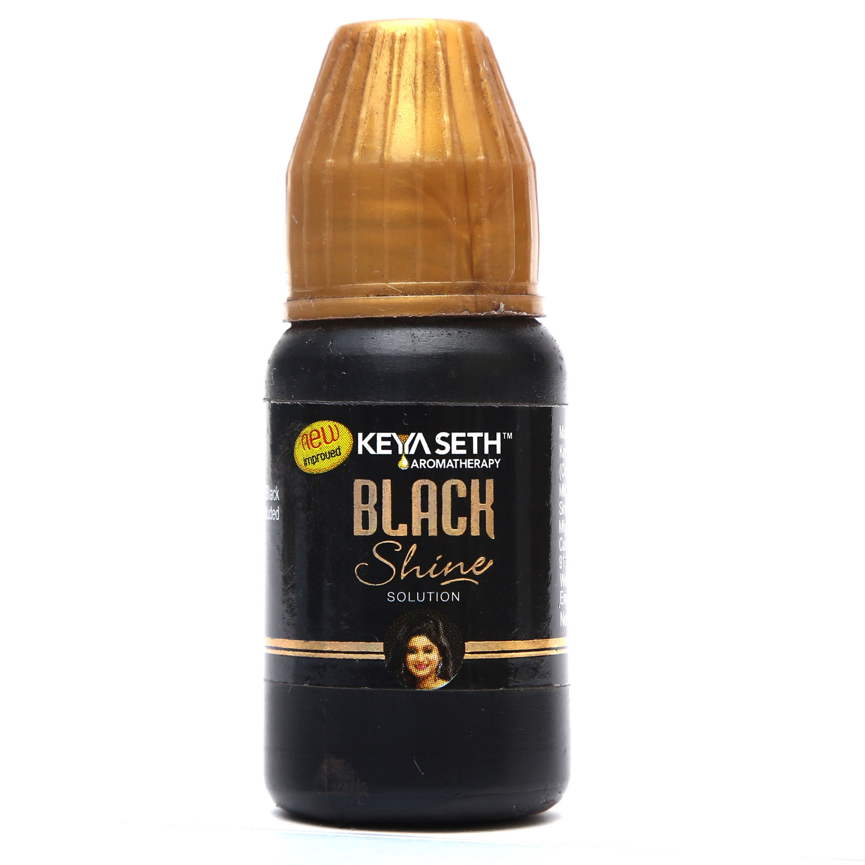 Keya Seth Aromatherapy- Black Shine Hair Pack Natural Hair Color | Grocsy