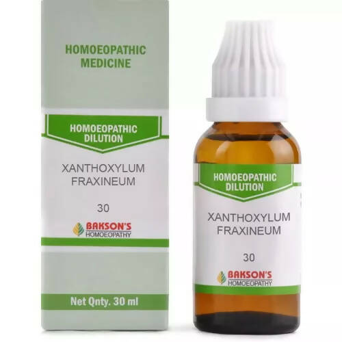 Bakson's Homeopathy Xanthoxylum Fraxineum Dilution | Grocsy