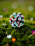 Inhanns Rang-E-Roshan Adjustable Ring – Handmade Crystal Statement Ring - Multicolor 1 | Grocsy