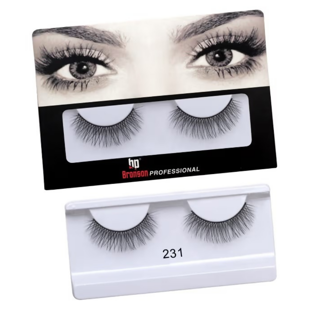 Bronson Professional 3D Effect Long and Natural Look False Eyelashes - 231 | Grocsy