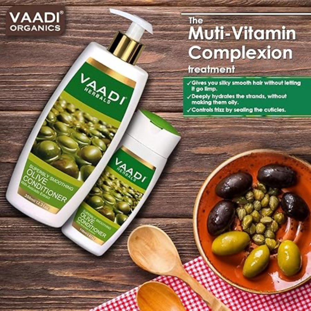 Vaadi Herbals Olive Conditioner with Avocado Extract | Grocsy