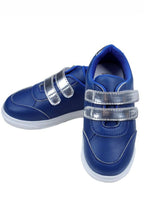 Tiny Bugs Unisex Double Strap Sneakers - Blue | Grocsy