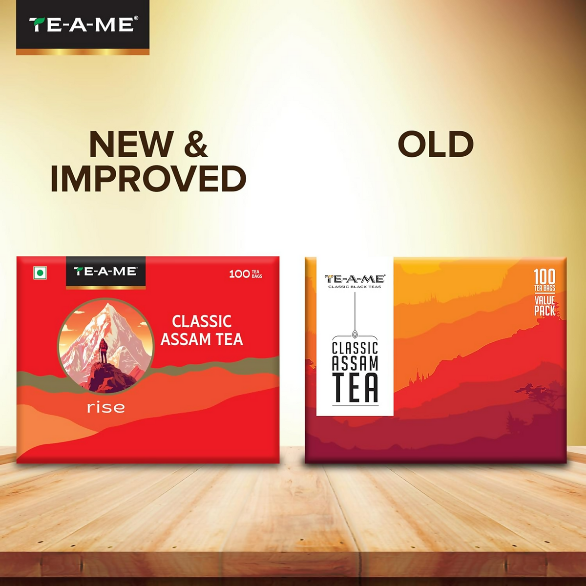 TE-A-ME Classic Assam Black Tea Bags | Grocsy