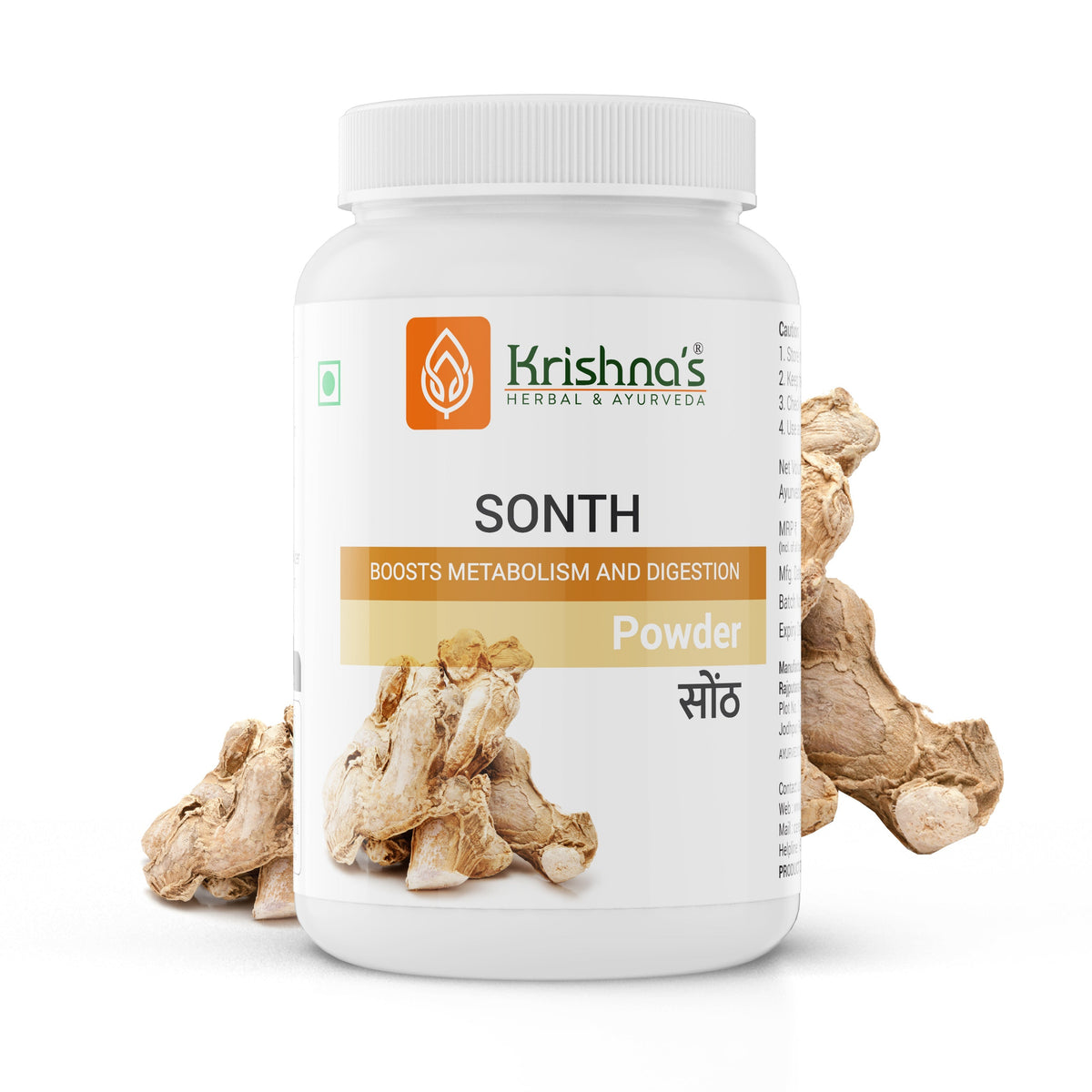 Krishna'S Herbal & Ayurveda Sonth Powder | Grocsy