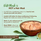 Nat Habit Neem & Bhringraj Fresh Hair Nutri Mask | Grocsy