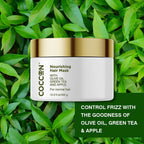 Coccoon Nourishing Hair Mask With Olive Oil, Green Tea & Green Apple | Grocsy
