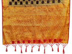 Vardha Women's Black Woven Art Silk Saree With Blouse Piece | Grocsy