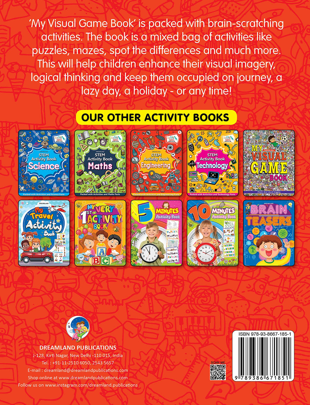 Dreamland My Visual Game Book | Grocsy