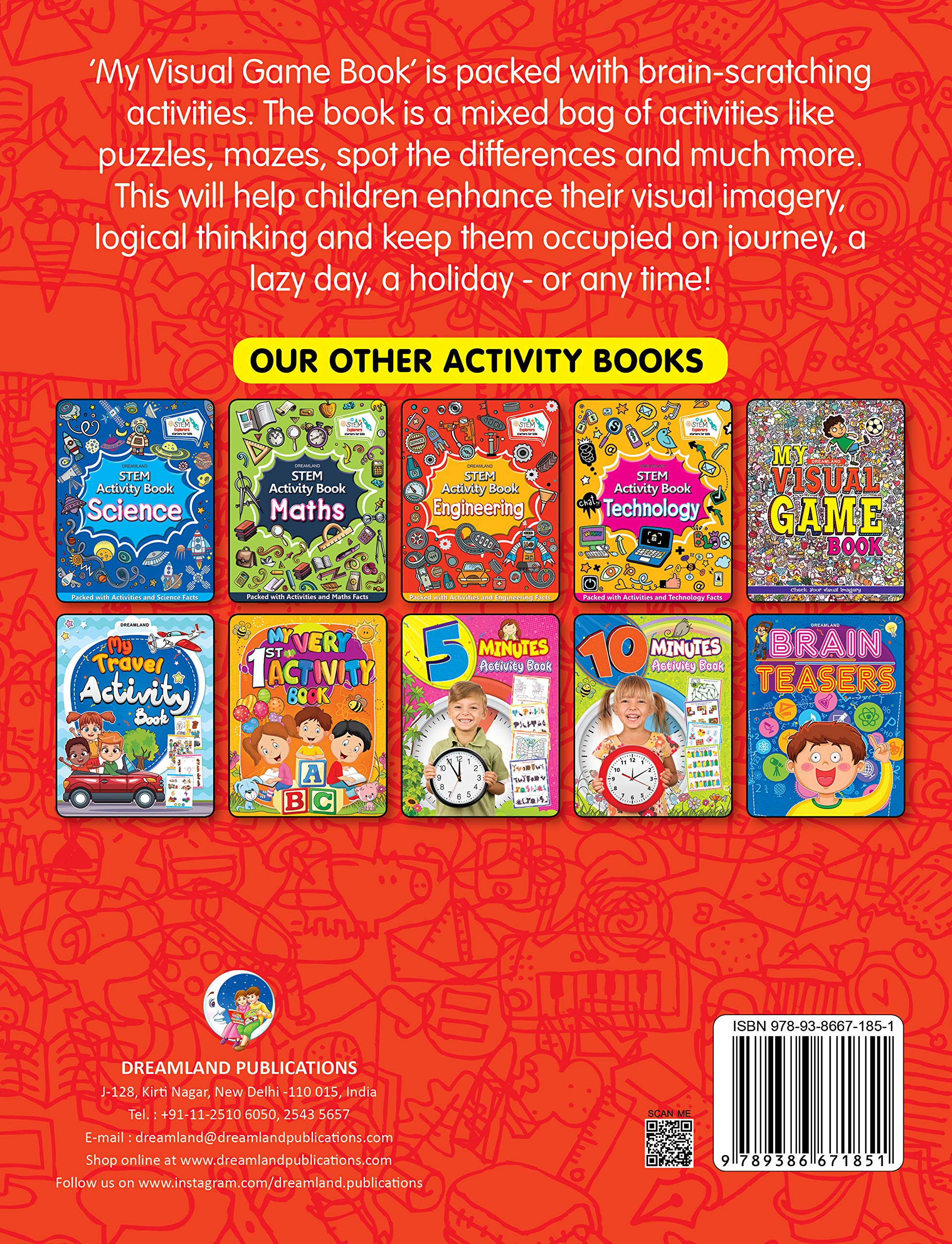 Dreamland My Visual Game Book | Grocsy