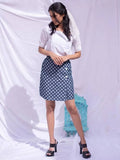 Diva Globe Polka dot Women Overlap Skirt | Grocsy