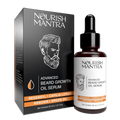 Nourish Mantra Advanced Beard Growth Oil Serum with Redensyl | Grocsy