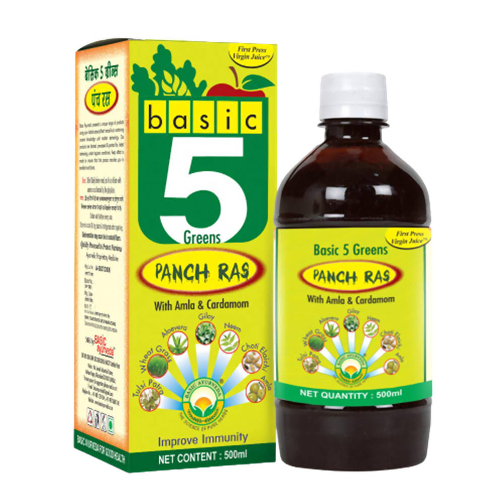 Basic Ayurveda Basic 5 Green Panch Ras | Grocsy