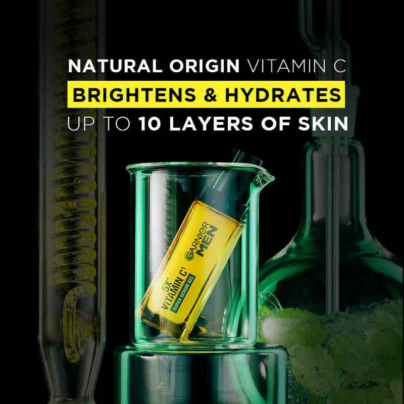Garnier Men Vitamin C Super Serum Gel | Grocsy