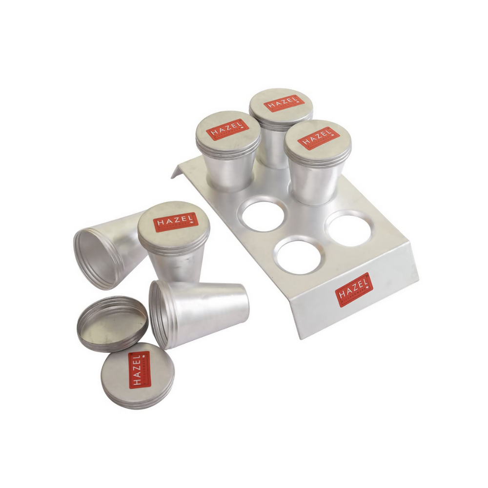 Hazel Kulfi Moulds Set Aluminium | Grocsy
