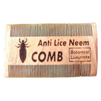 Botanical Luxuriate 100% Neem Wood Lice & Nits Comb | Grocsy
