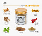 Love Earth Haldi Chandan Rose Face Pack | Grocsy