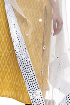 Mominos Fashion White 6 Line Mirror Border Dupatta | Grocsy