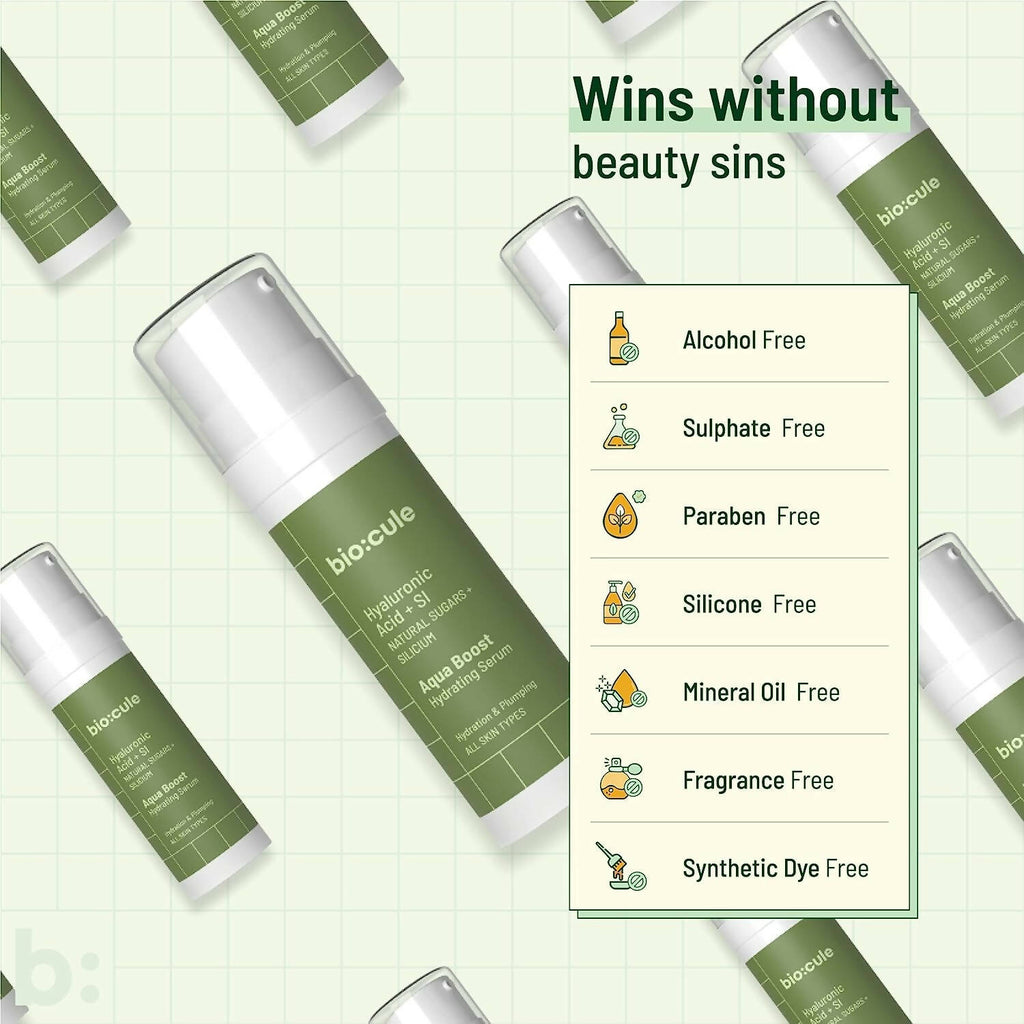 Biocule Aqua Boost Hydrating Face Serum | Grocsy