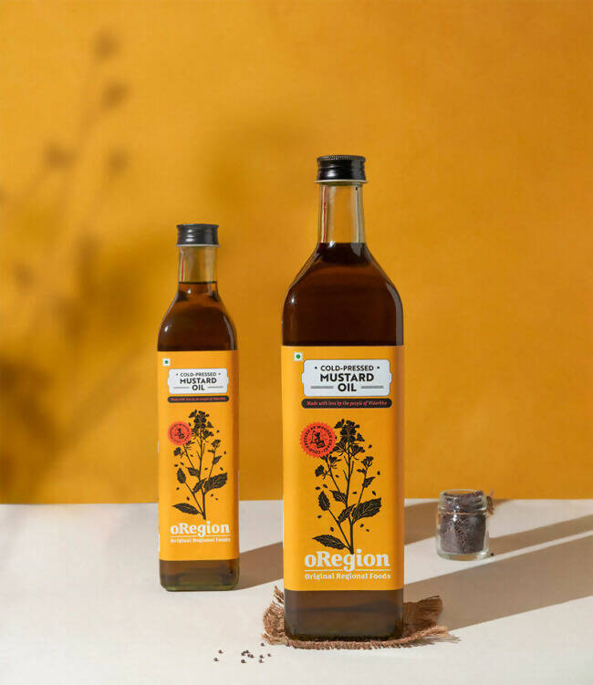 oRegion Cold Pressed Mustard Oil | Grocsy