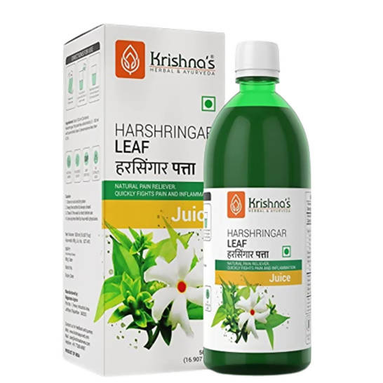 Krishna's Herbal & Ayurveda Harshringar Leaf Juice | Grocsy