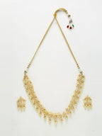 Kundan Neckpiece With Earrings - Ruby Raang | Grocsy