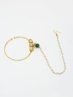 Kundan Nose Ring - Ruby Raang | Grocsy