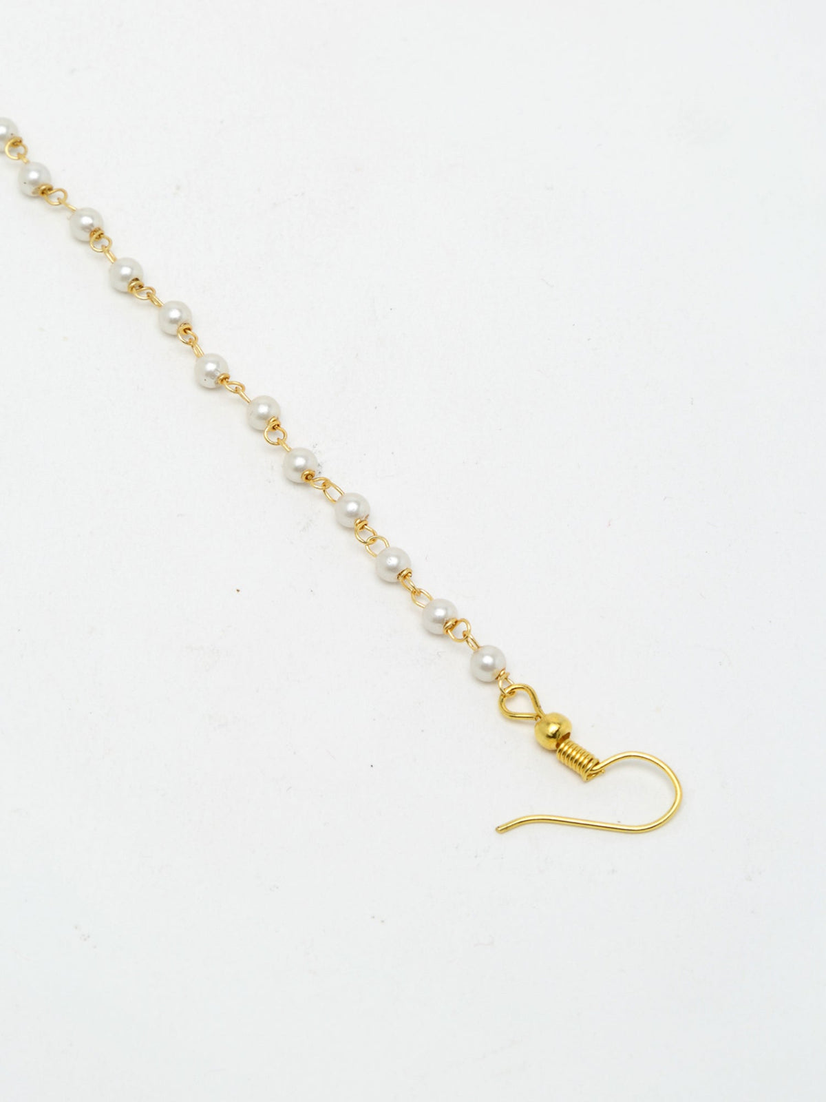 Kundan Nose Ring - Ruby Raang | Grocsy