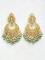 Kundan Stone Earrings - Ruby Raang | Grocsy