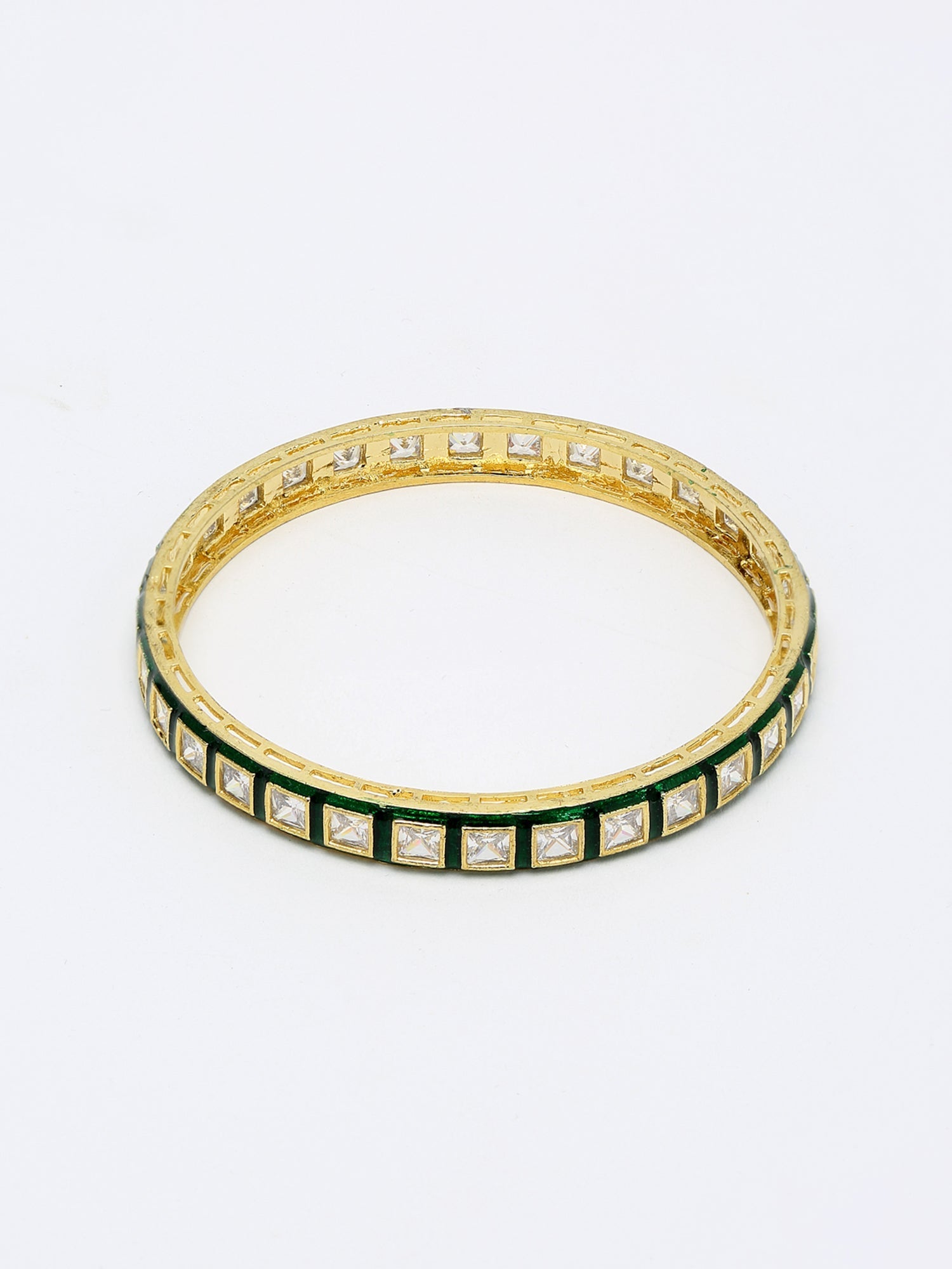 Meenakari Bangles Set Of 2 - Ruby Raang | Grocsy