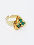 Kundan Ring - Ruby Raang | Grocsy