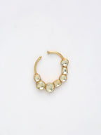 Kundan Nose Ring - Ruby Raang | Grocsy