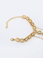 Kundan Hand Harness - Ruby Raang | Grocsy