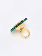 Kundan Cocktail Ring - Ruby Raang | Grocsy