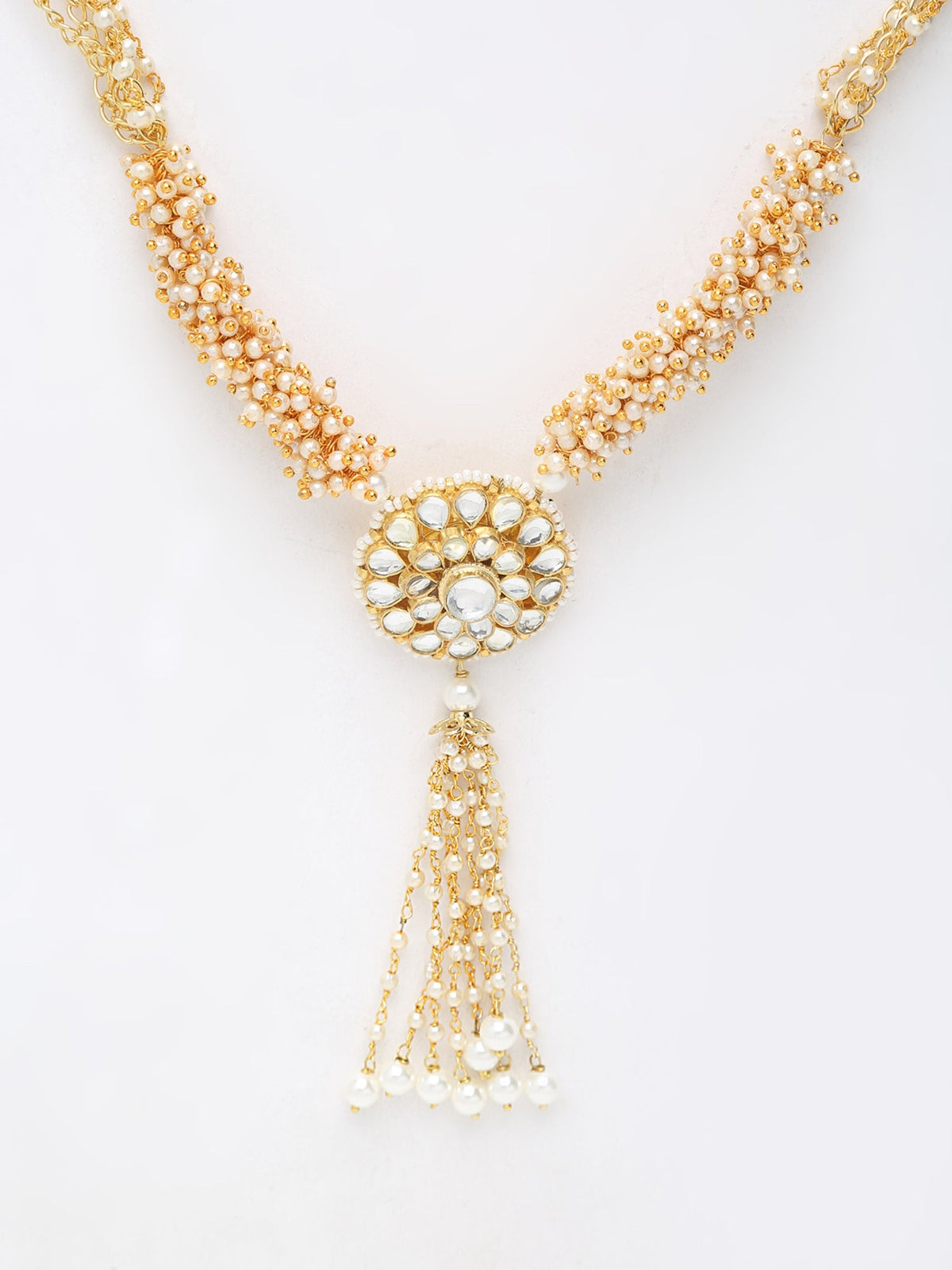 Kundan Neckpiece - Ruby Raang | Grocsy