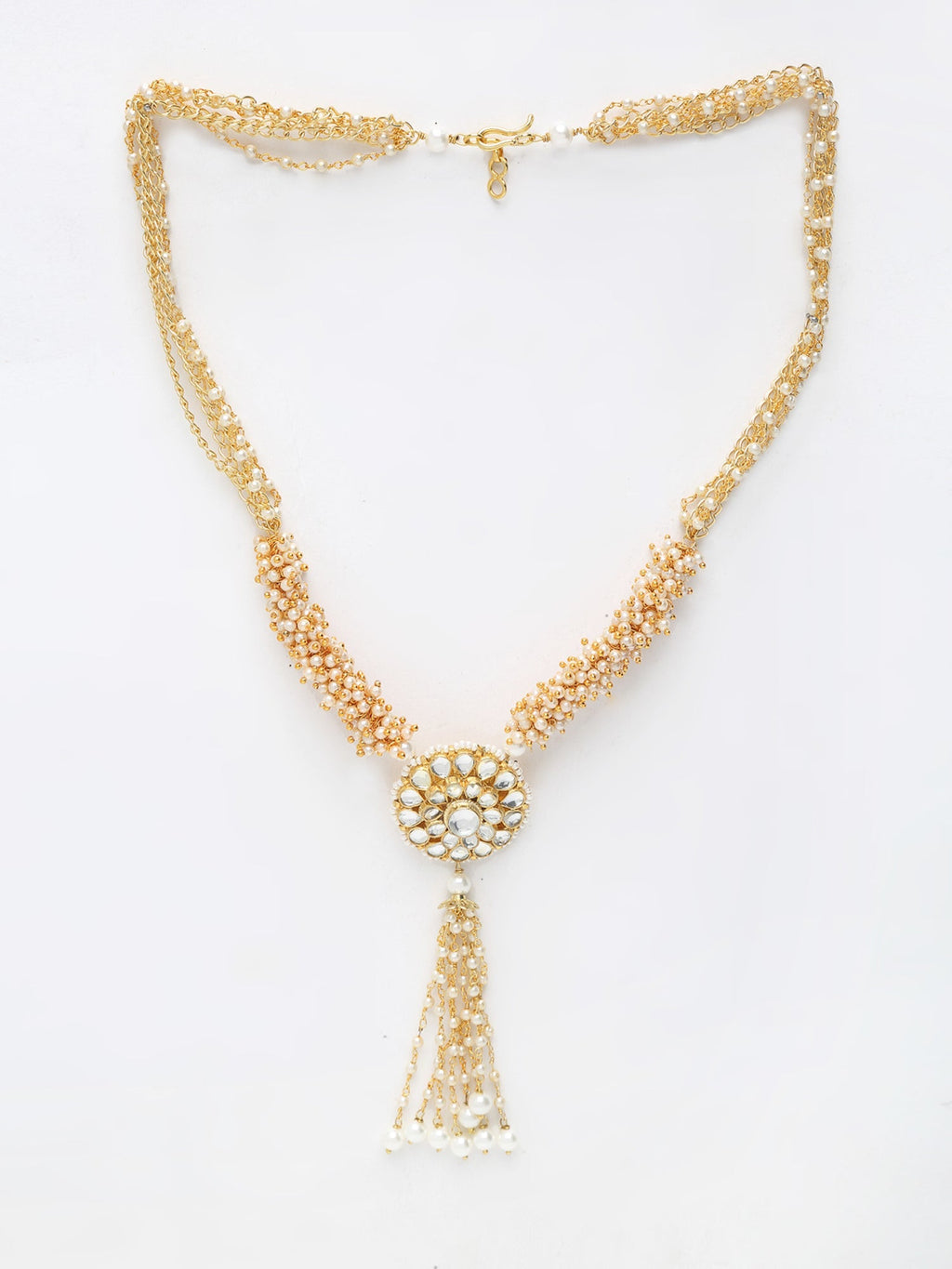 Kundan Neckpiece - Ruby Raang | Grocsy