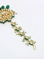 Kundan Maang Tikka - Ruby Raang | Grocsy