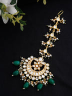 Kundan Maang Tikka - Ruby Raang | Grocsy